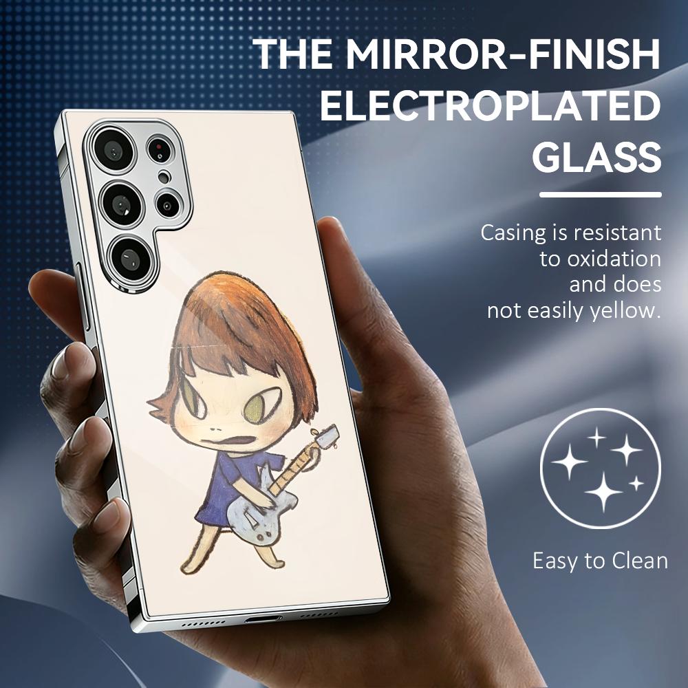 Phone Cases Metal - Y-Yoshitomo Nara Art Phone Case For