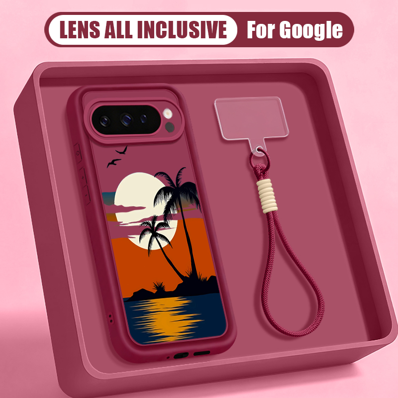 Phone Cases Google Pixel 10 - Wrist Strap Lanyard Phone Case For