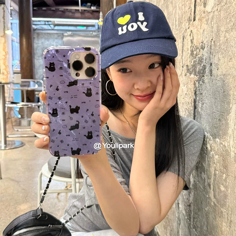 Phone Cases Xr Cute - Ins Cute Girl Flower Purple Full