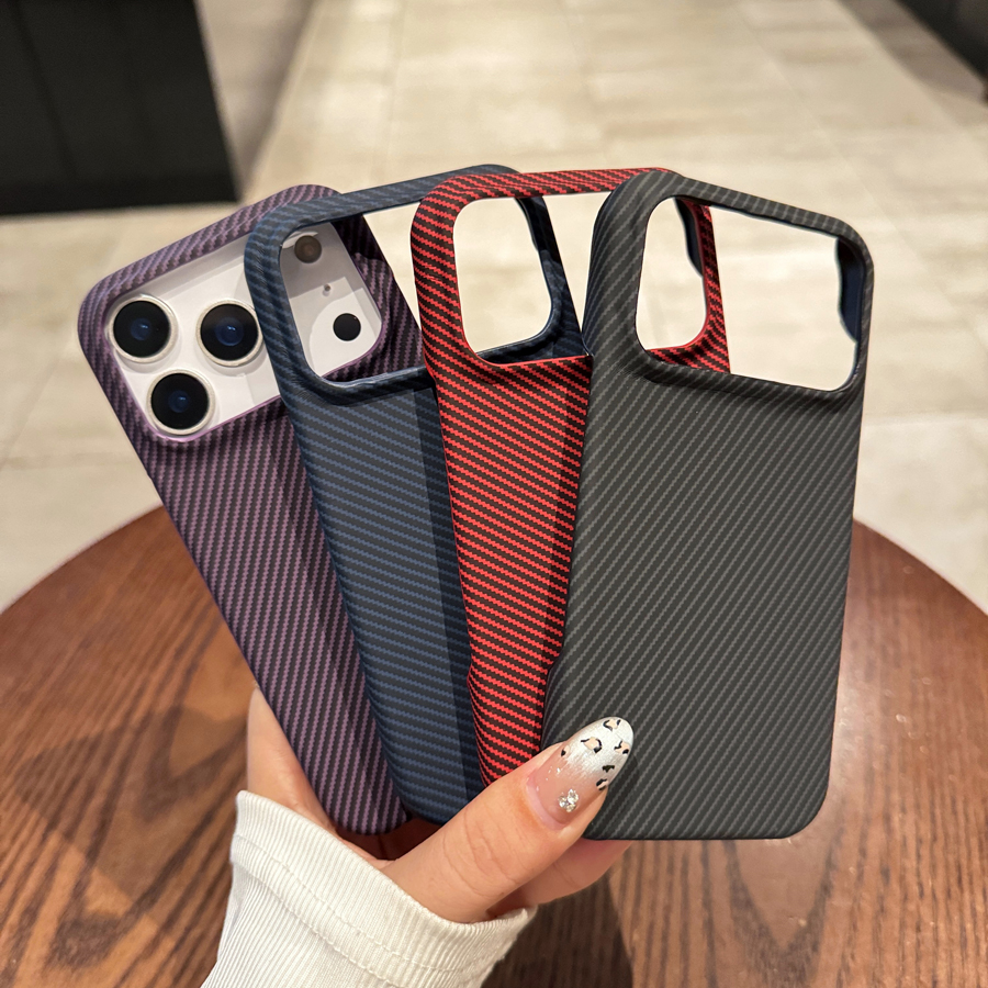 Phone Cases Vogue - Vogue Carbon Fiber Grain Phone Case