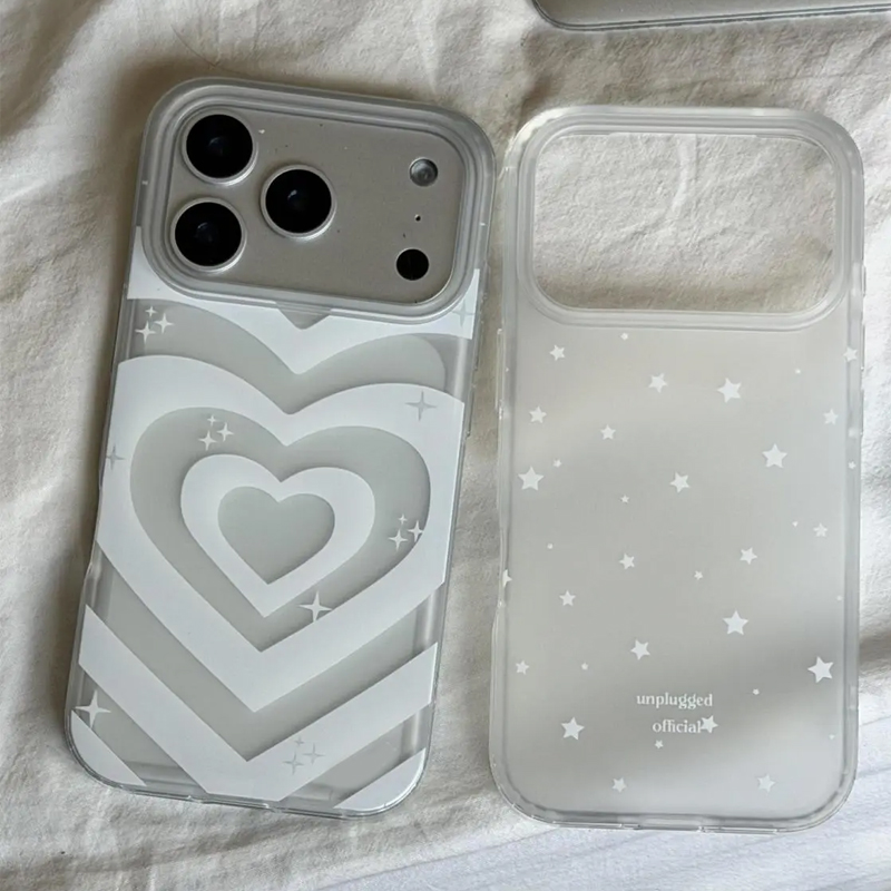 Phone Cases Xr Cute - Star Love Korean Ins Cartoon Translucent