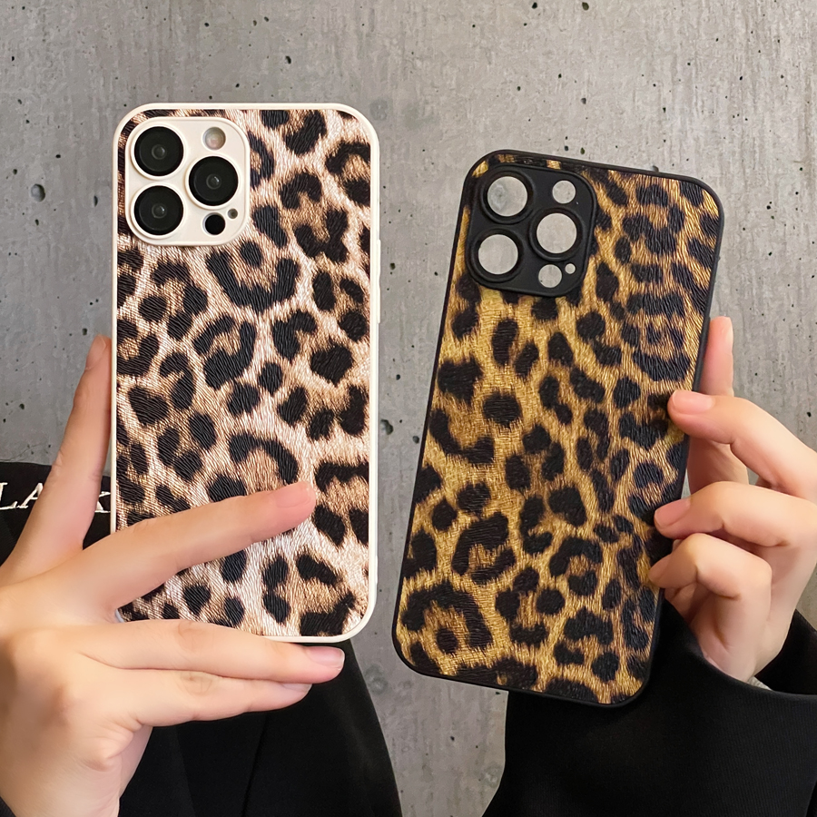 Phone Cases Vogue - Vogue Leopard Print Mobile Phone Case