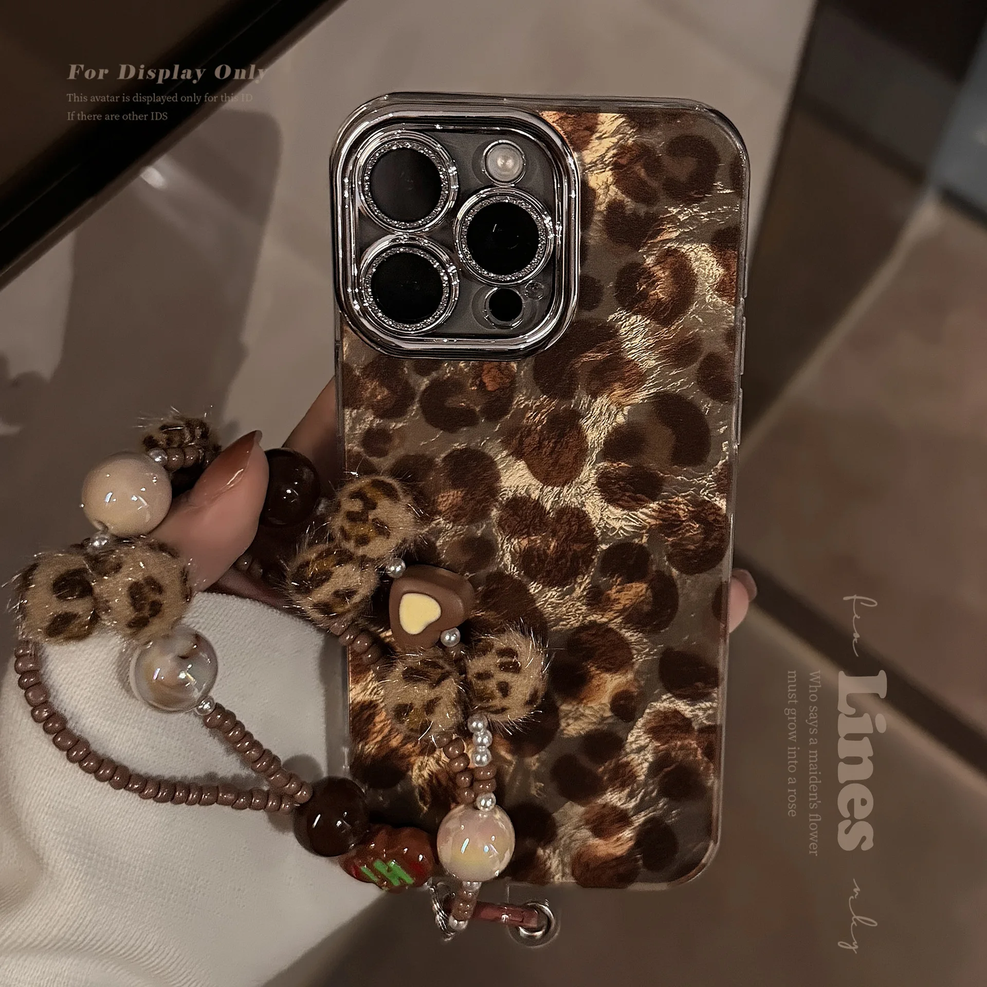 Phone Cases Expensive - Luxury Leopard Print With Lanyard Phone