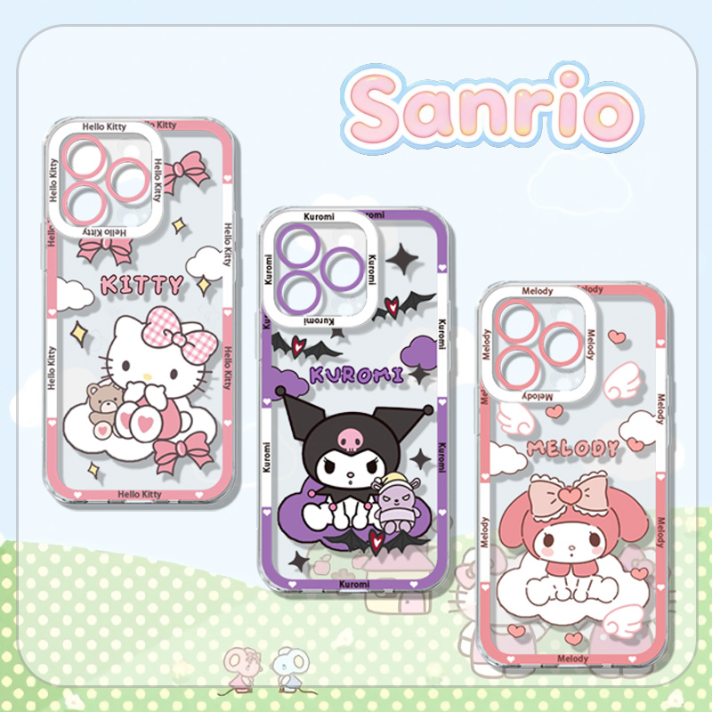 Phone Cases Cute Iphone 14 - Sanrio Hello Kitty Melody Kuromi Cute