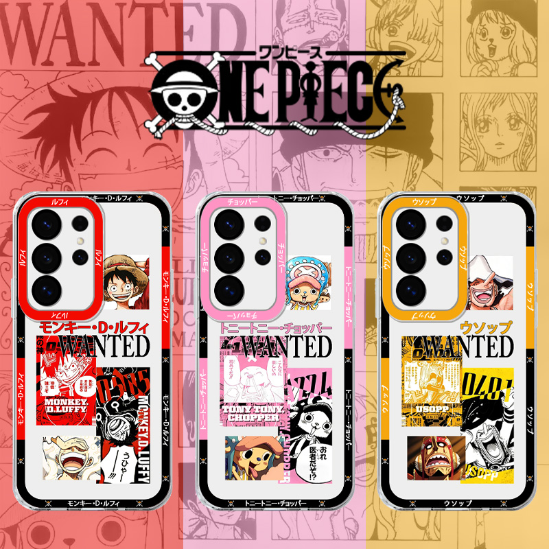 Phone Cases Silicone - One P-Piece Cartoon Soft Silicone Phone