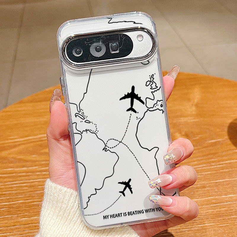 Airplane Line Pattern TPU Phon - Phone Cases Google Pixel 10 review and price