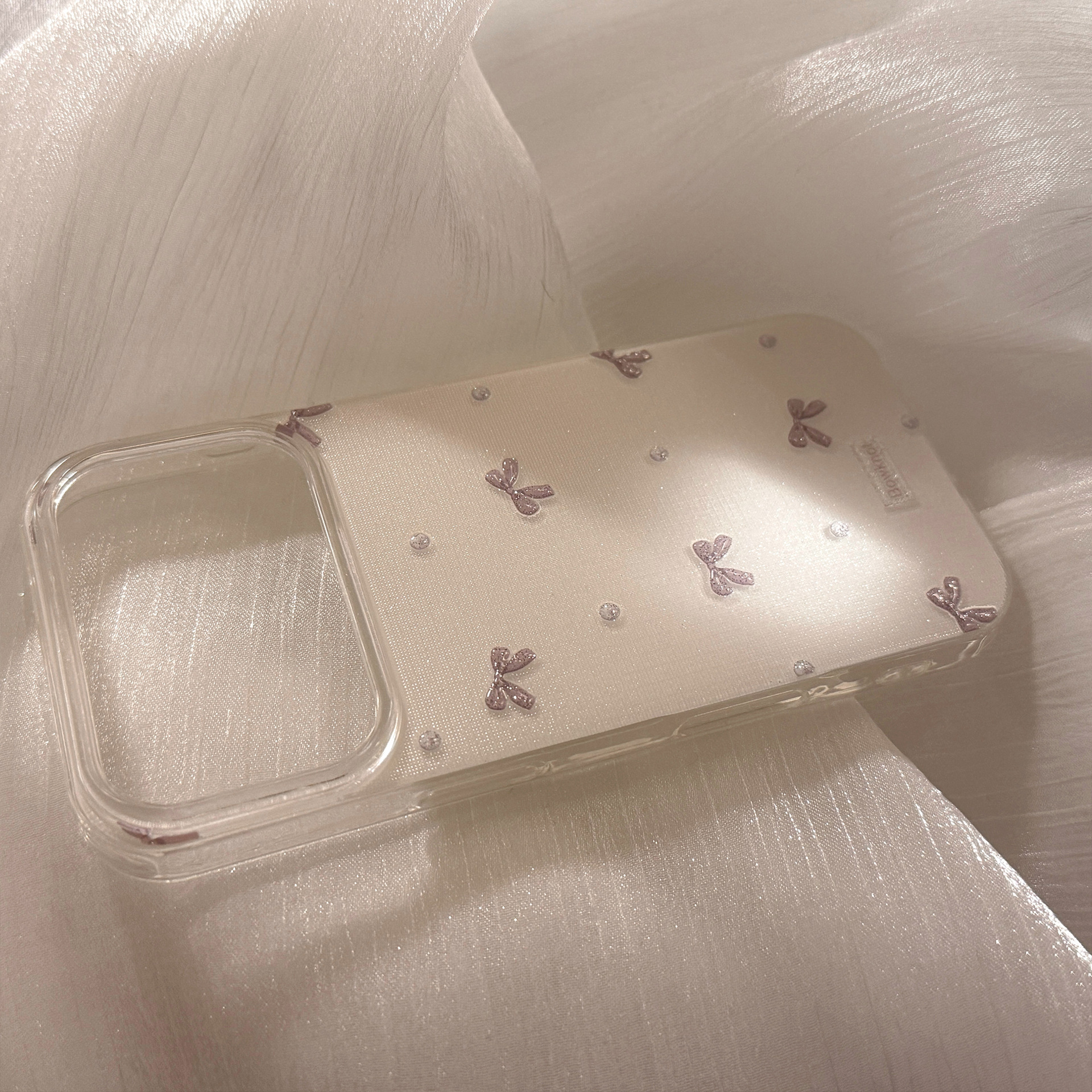 Korean 3D Bowknot Glitter Phon - Phone Cases Expensive review and price