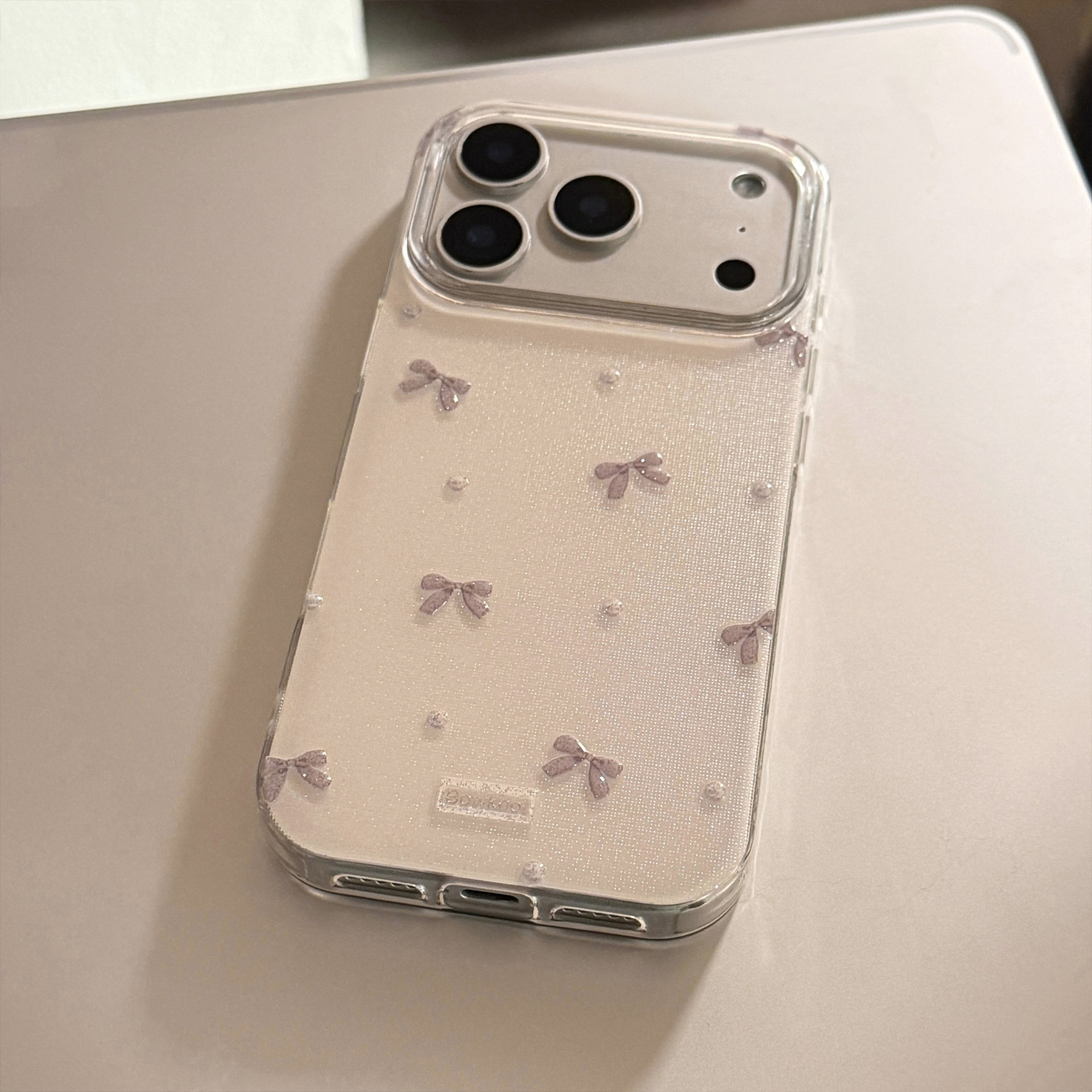Korean 3D Bowknot Glitter Phon - Phone Cases Expensive review and price
