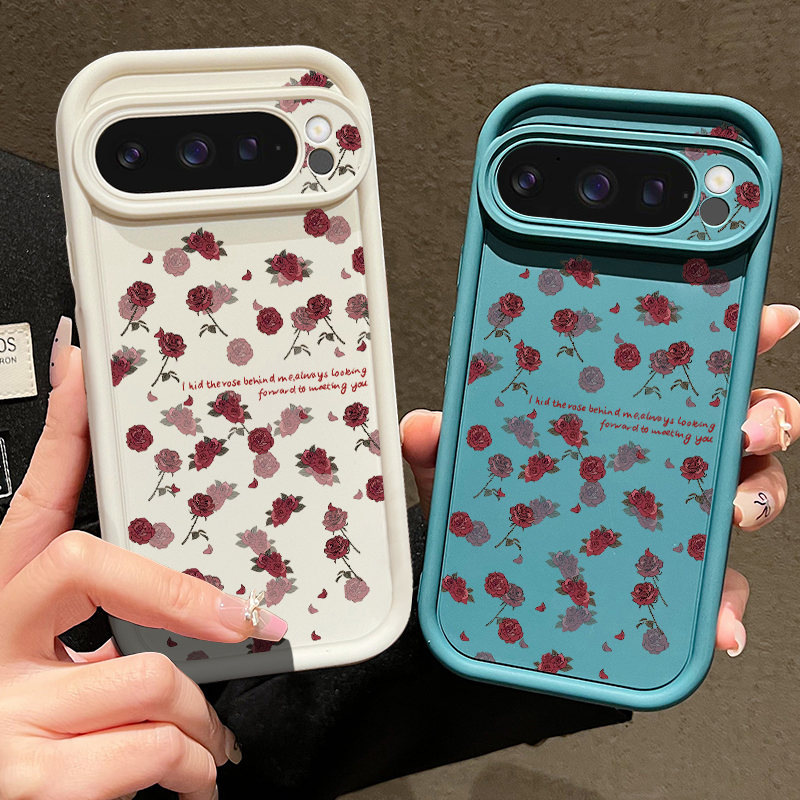 Rose Flowers Patterned Soft TP - Phone Cases Google Pixel 10 review and price
