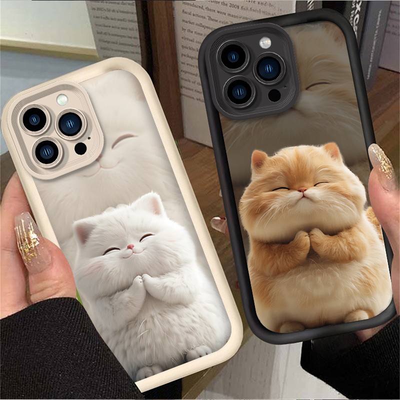 Cute Funny Fat Cat Phone Case  - Phone Cases Xr Cute review and price