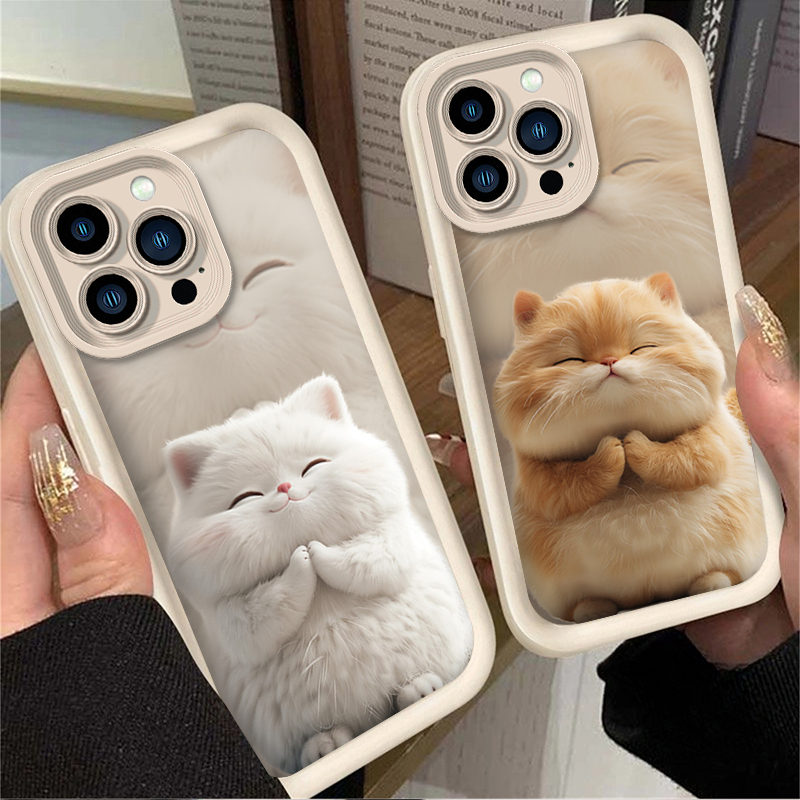 Cute Funny Fat Cat Phone Case  - Phone Cases Xr Cute review and price