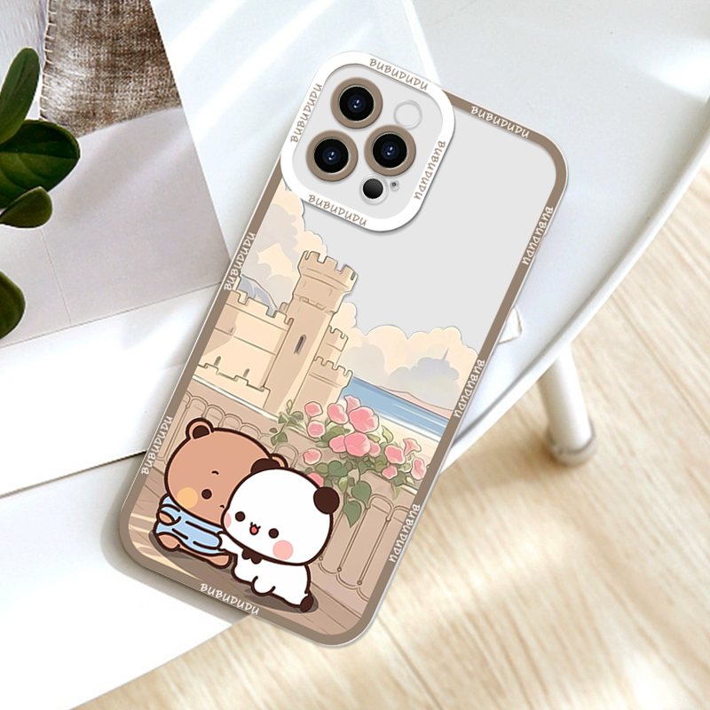 Cute BUBU DUDU Couple Clear Ph - Phone Cases Silicone review and price