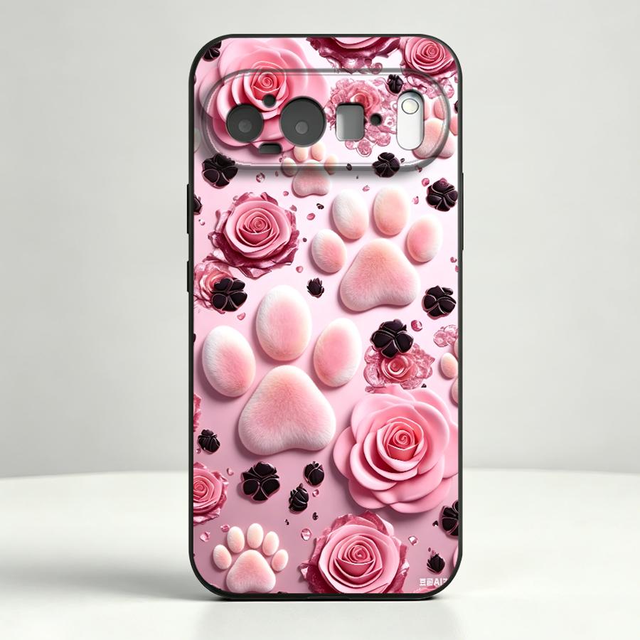 Pink Paw Print Pattern Funda P - Phone Cases Google Pixel 10 review and price