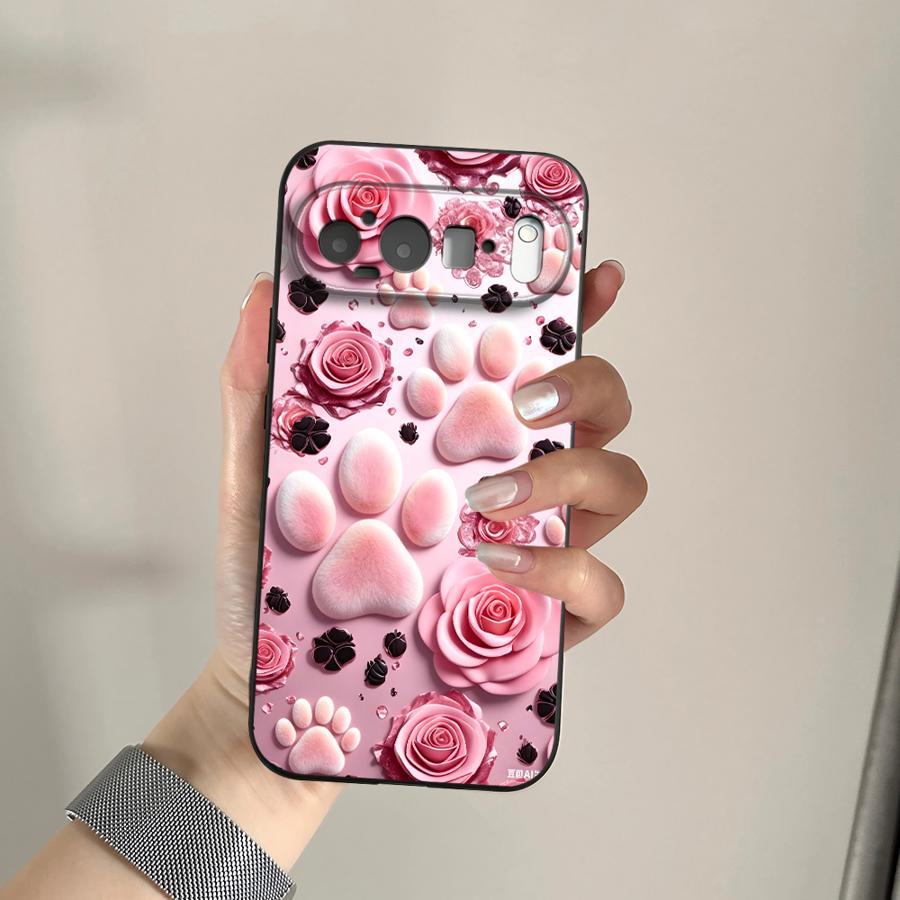 Pink Paw Print Pattern Funda P - Phone Cases Google Pixel 10 review and price