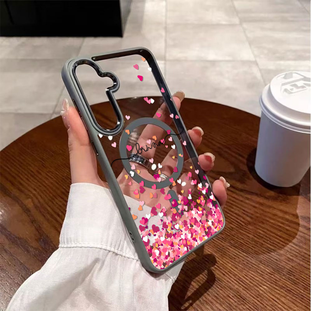 Pink Heart Print Phone Case Fo - Phone Cases Silicone review and price