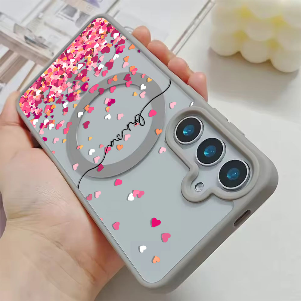Pink Heart Print Phone Case Fo - Phone Cases Silicone review and price