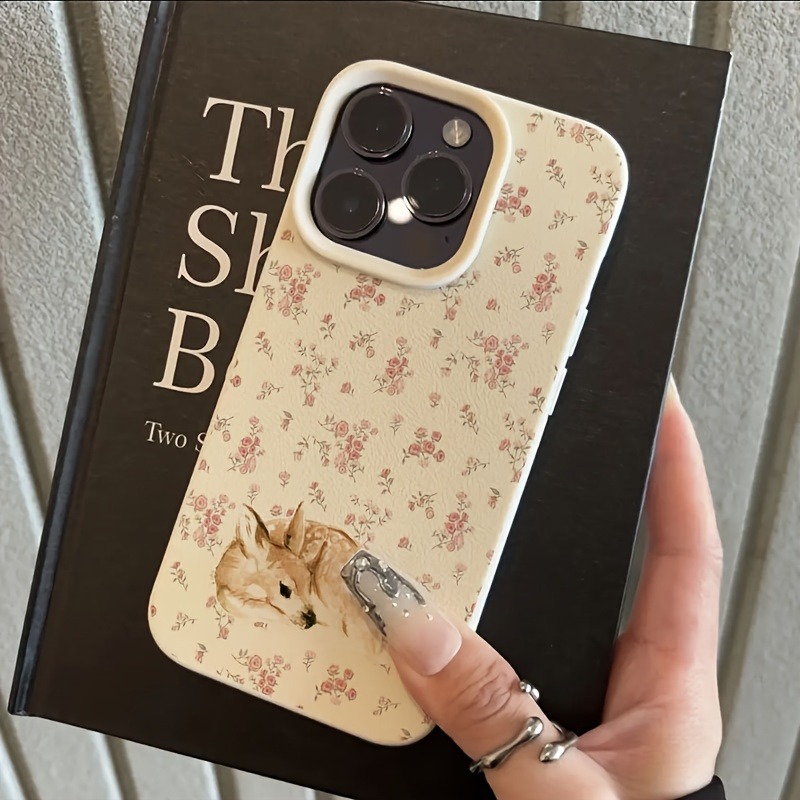 Cute Deer Full Floral Pattern  - Phone Cases Xr Cute review and price