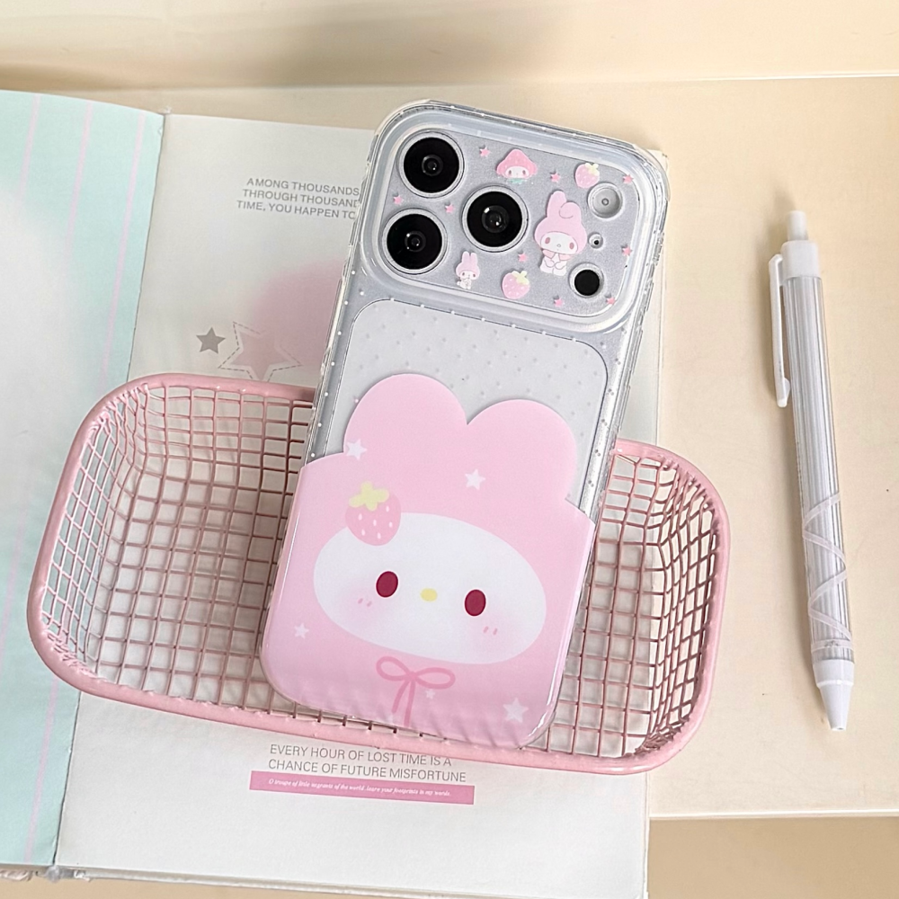 Luxury Love Pink Point Melody  - Phone Cases Expensive review and price