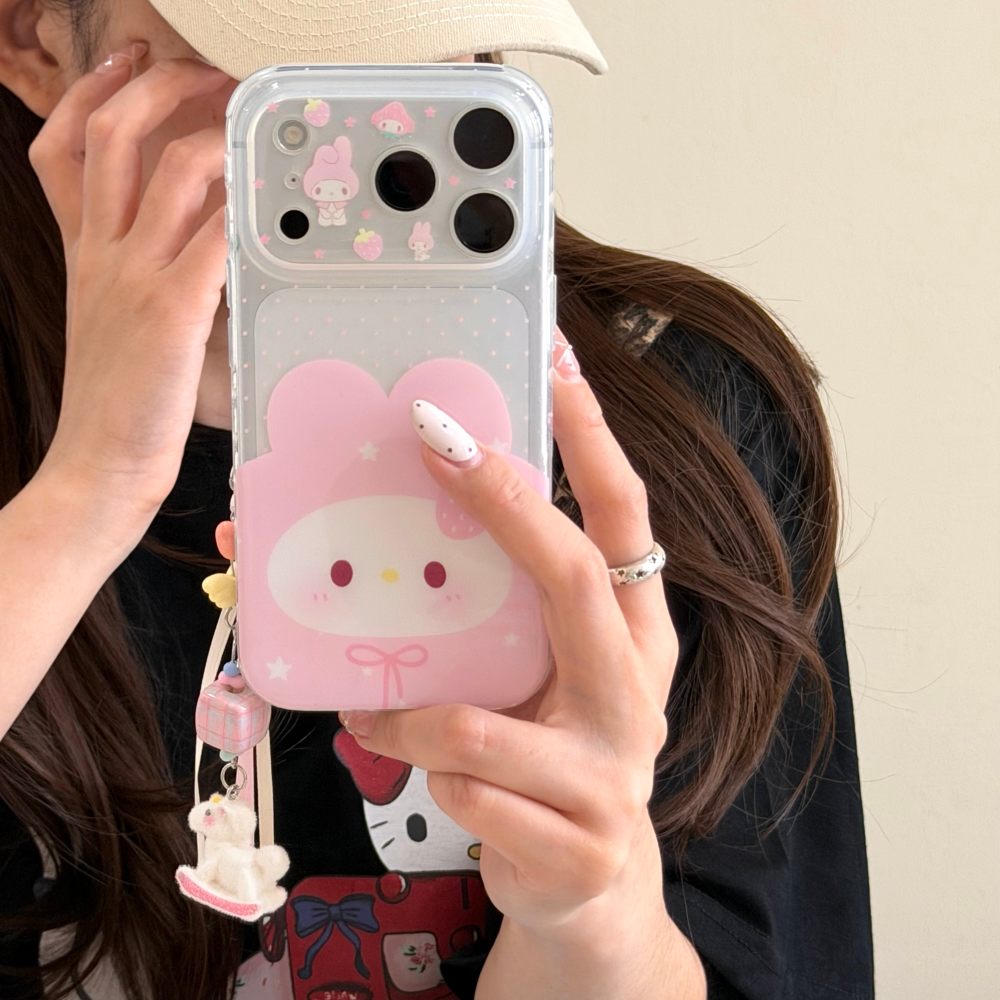 Luxury Love Pink Point Melody  - Phone Cases Expensive review and price