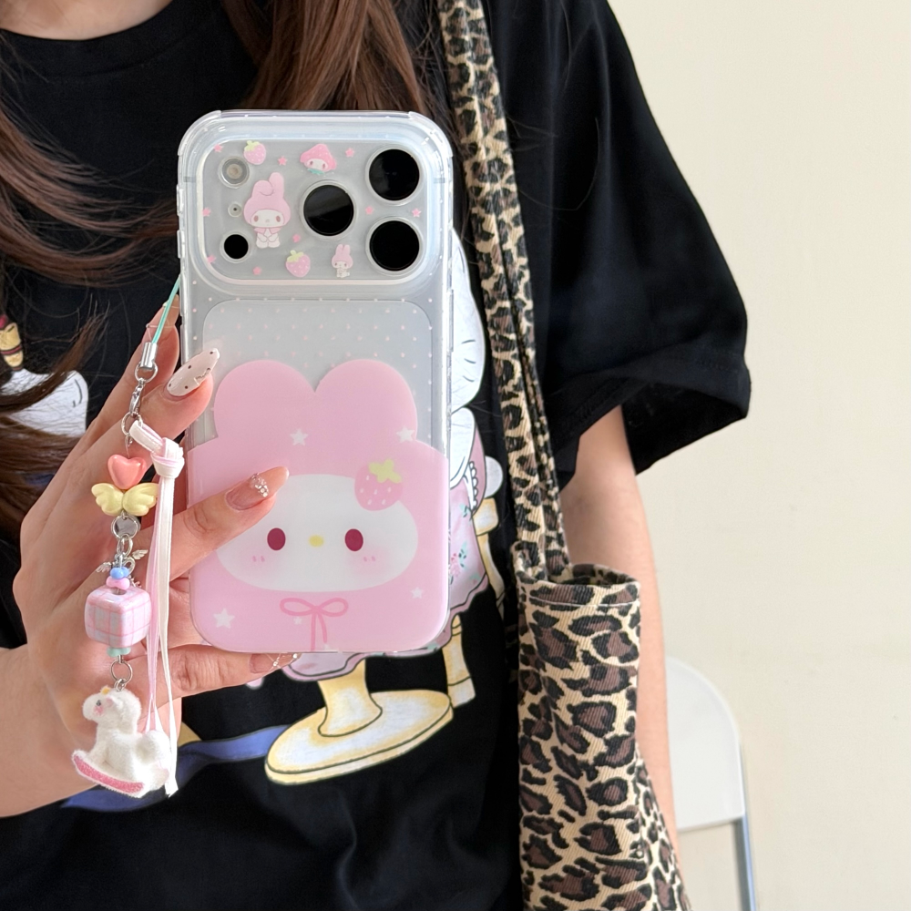Luxury Love Pink Point Melody  - Phone Cases Expensive review and price