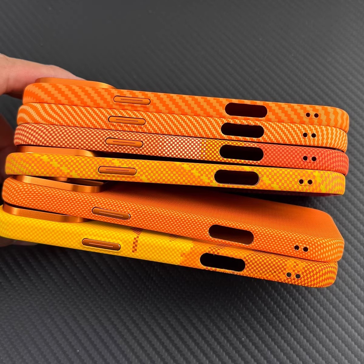 Vivid Orange Print Magnetic Ph - Phone Cases Orange review and price