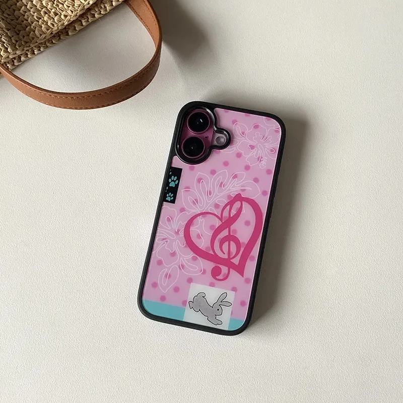 Fashion Cute Girl Pink Rabbit  - Phone Cases Cute Iphone 14 review and price