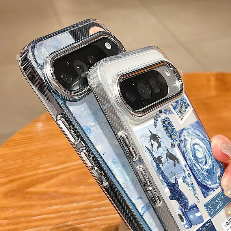 Ocean Shell Shark Patterned Ph - Phone Cases Google Pixel 10 review and price