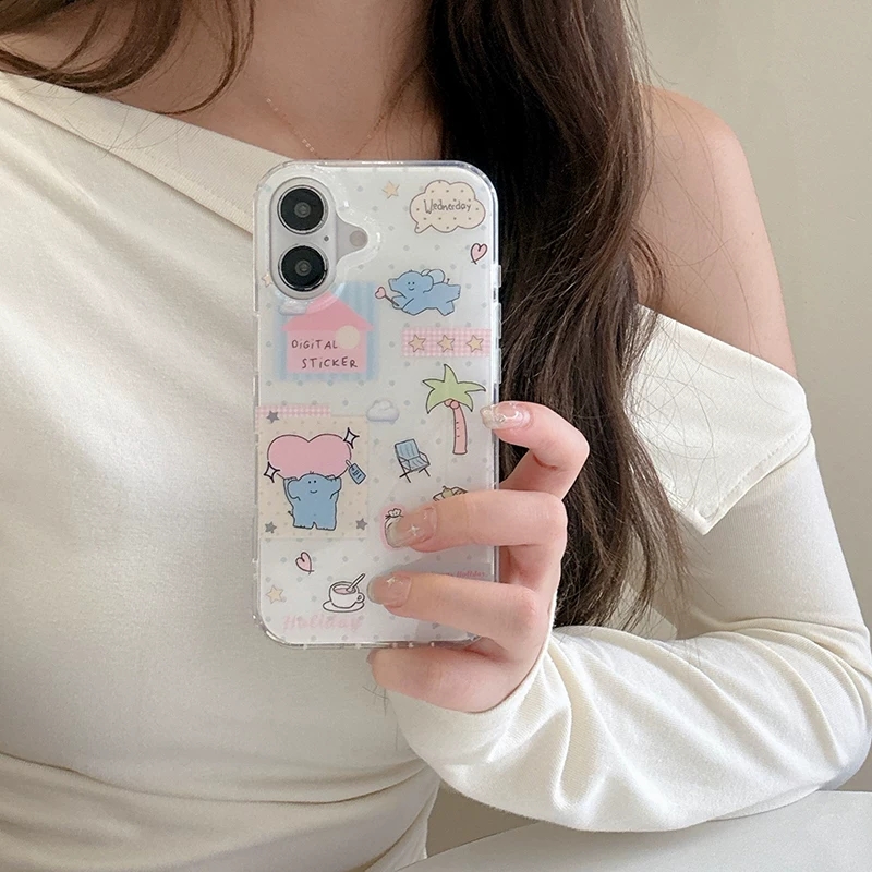 Cute Cartoon Elephant Grabbing - Phone Cases Xr Cute review and price
