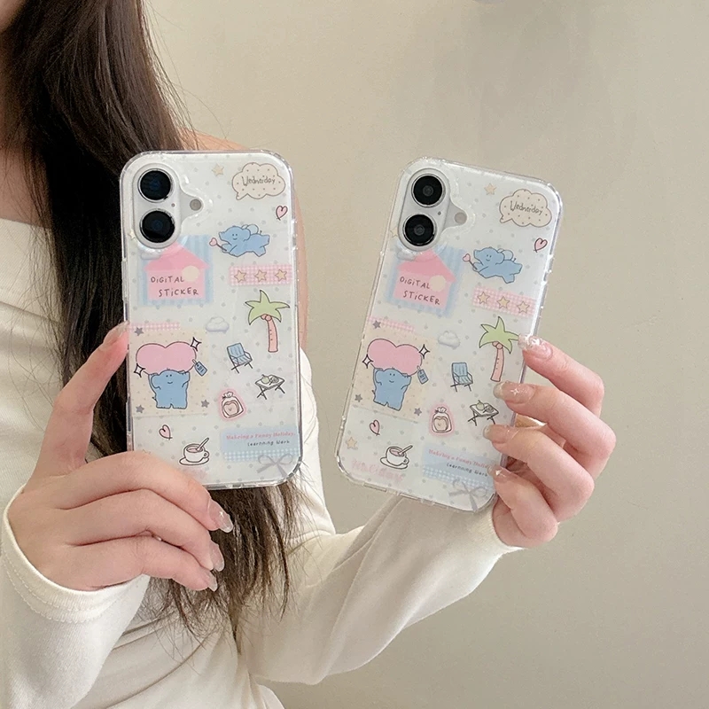Cute Cartoon Elephant Grabbing - Phone Cases Xr Cute review and price