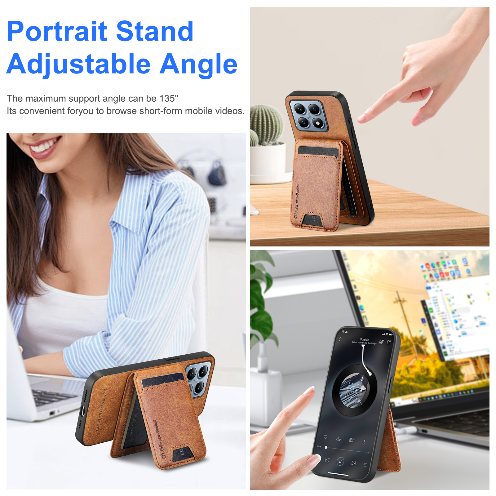 Wallet Card Holder Case for Xi - Phone Cases With Wallet On Back review and price