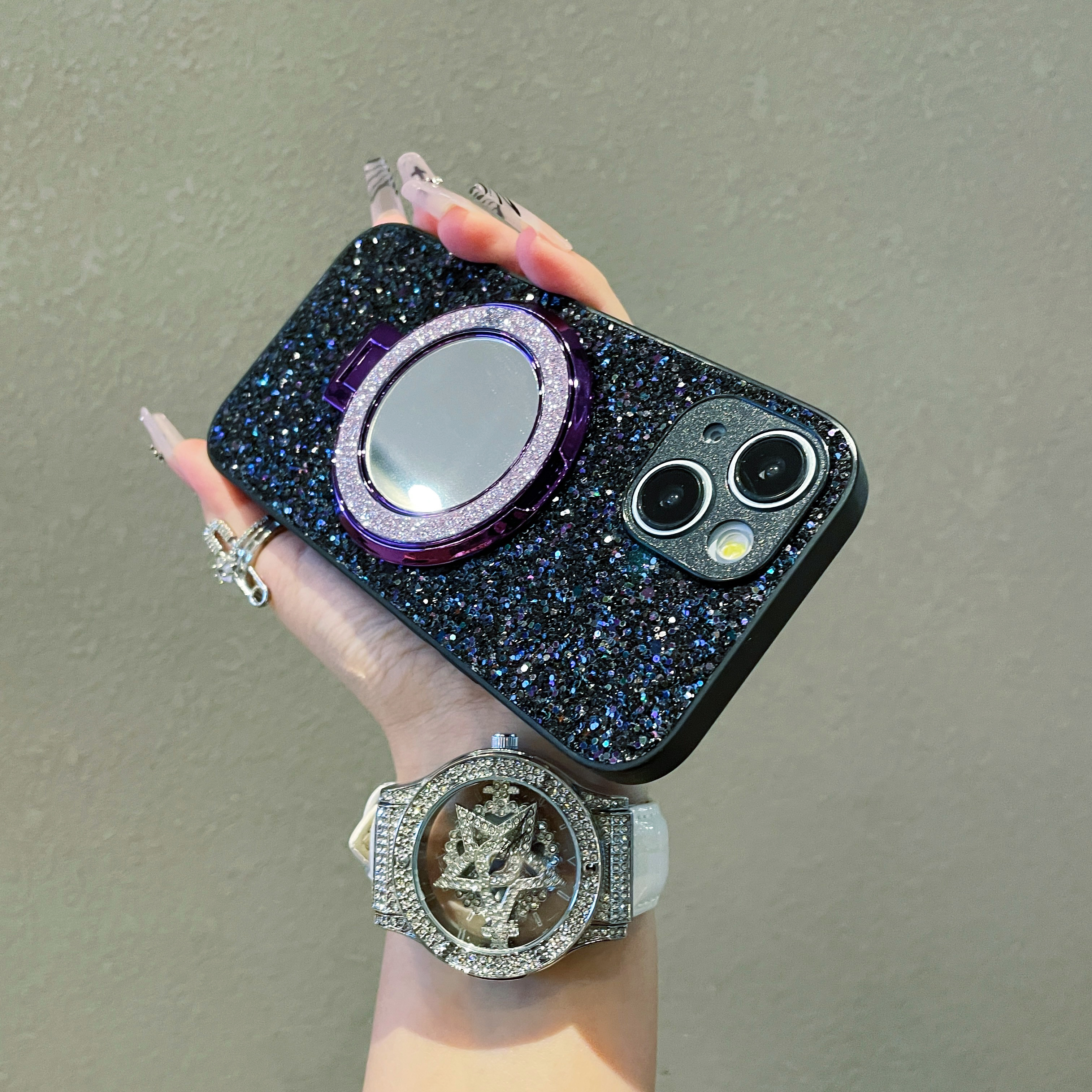Glitter Leather Vogue Phone Ca - Phone Cases Vogue review and price