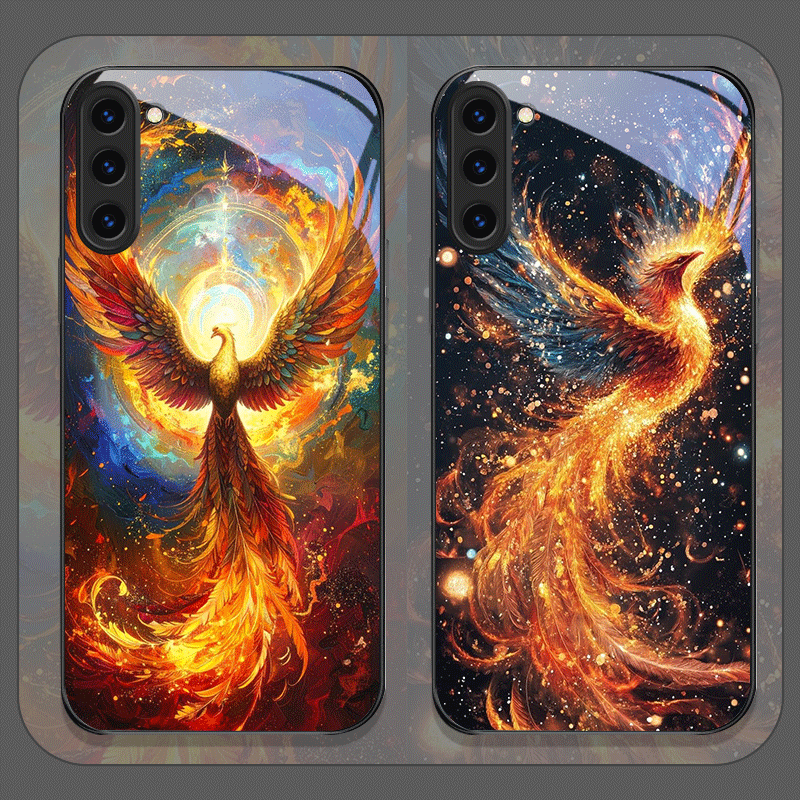 Aesthetic Phoenix Fire Feather - Phone Cases Silicone review and price