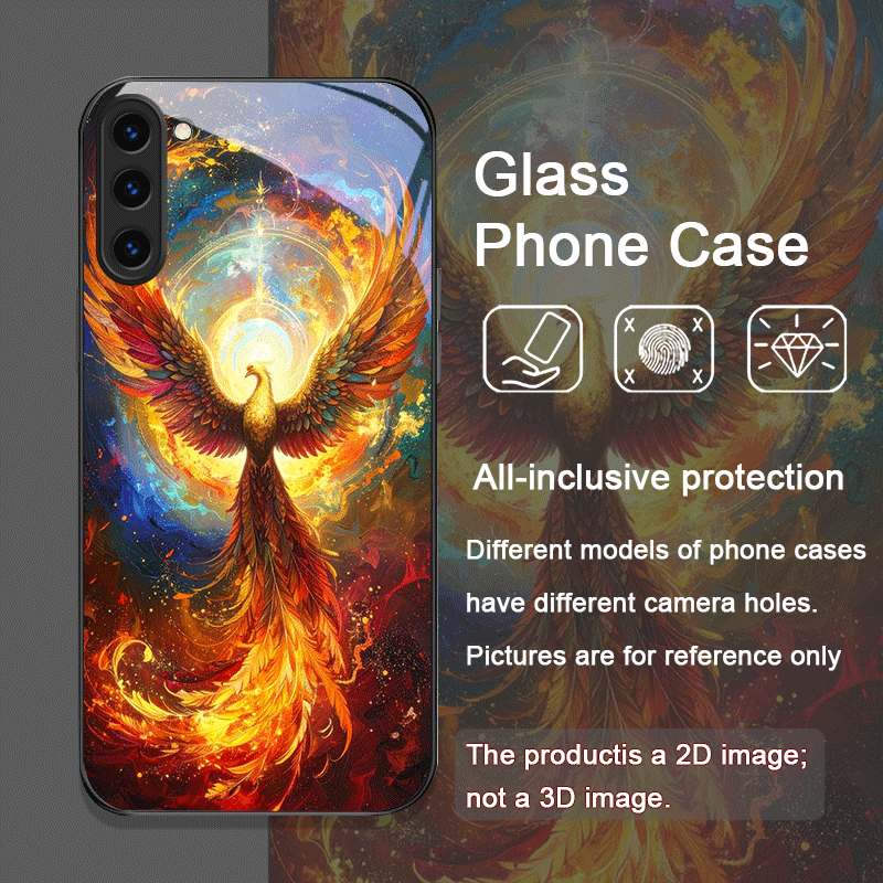 Aesthetic Phoenix Fire Feather - Phone Cases Silicone review and price