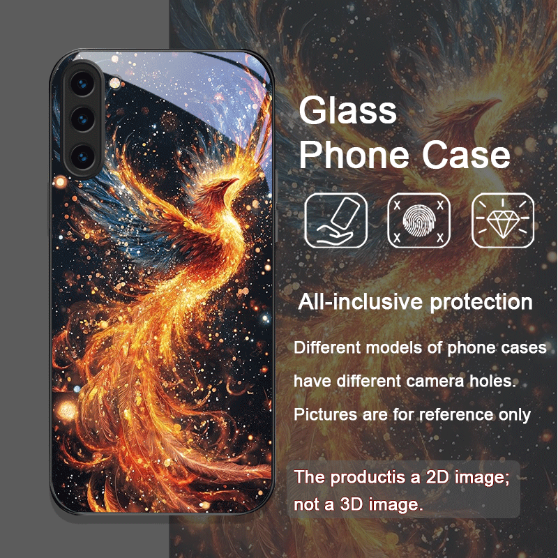 Aesthetic Phoenix Fire Feather - Phone Cases Silicone review and price