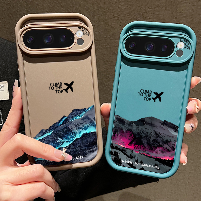 Airplane Snow Mountain Pattern - Phone Cases Google Pixel 10 review and price