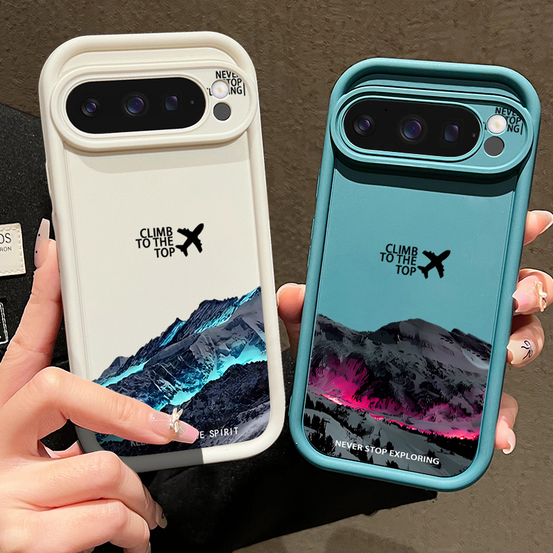 Airplane Snow Mountain Pattern - Phone Cases Google Pixel 10 review and price