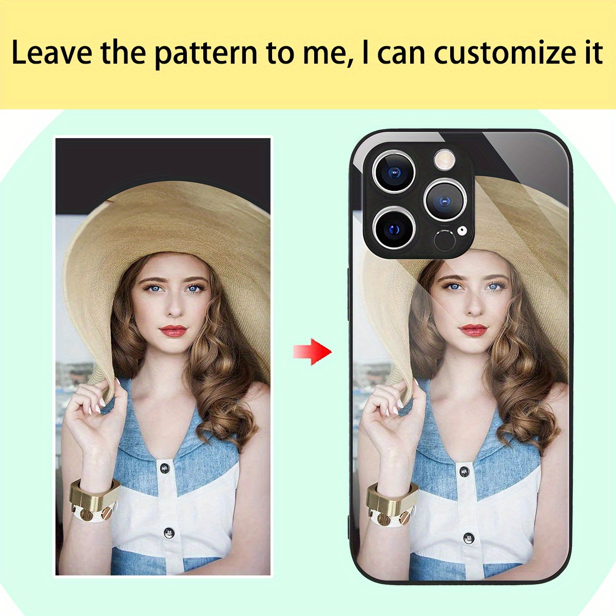 Custom Photo Mirror Glass Case - Phone Cases Diy review and price