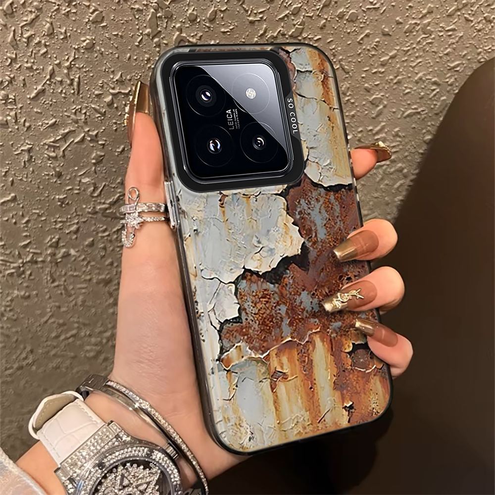 Cracked Paint Rust Texture Pho - Phone Cases Xiaomi 14T review and price