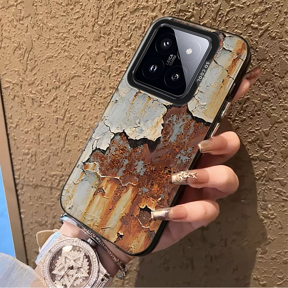 Cracked Paint Rust Texture Pho - Phone Cases Xiaomi 14T review and price