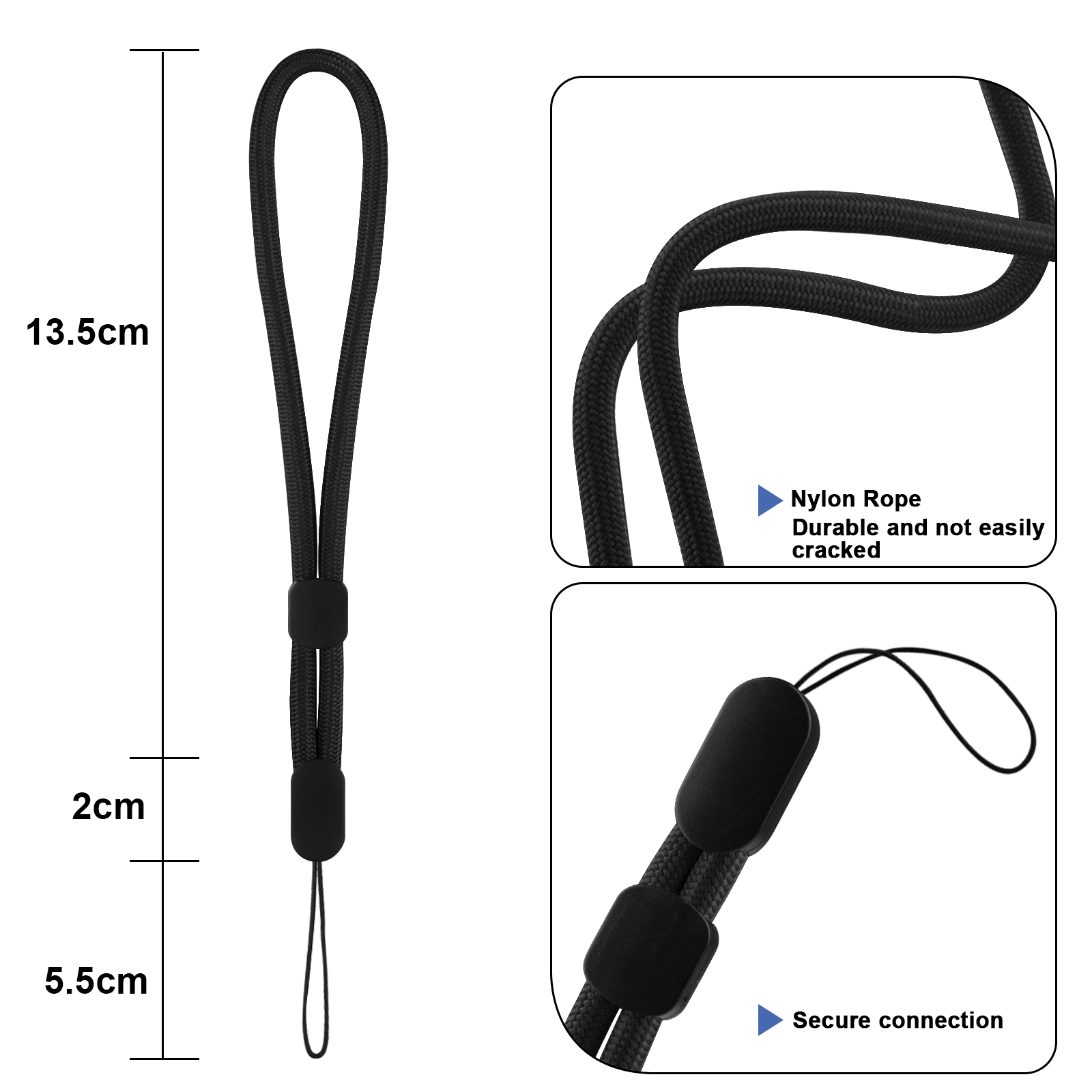 6Pcs/lot Hand Wrist Strap Lany - Phone Cases With Loop review and price