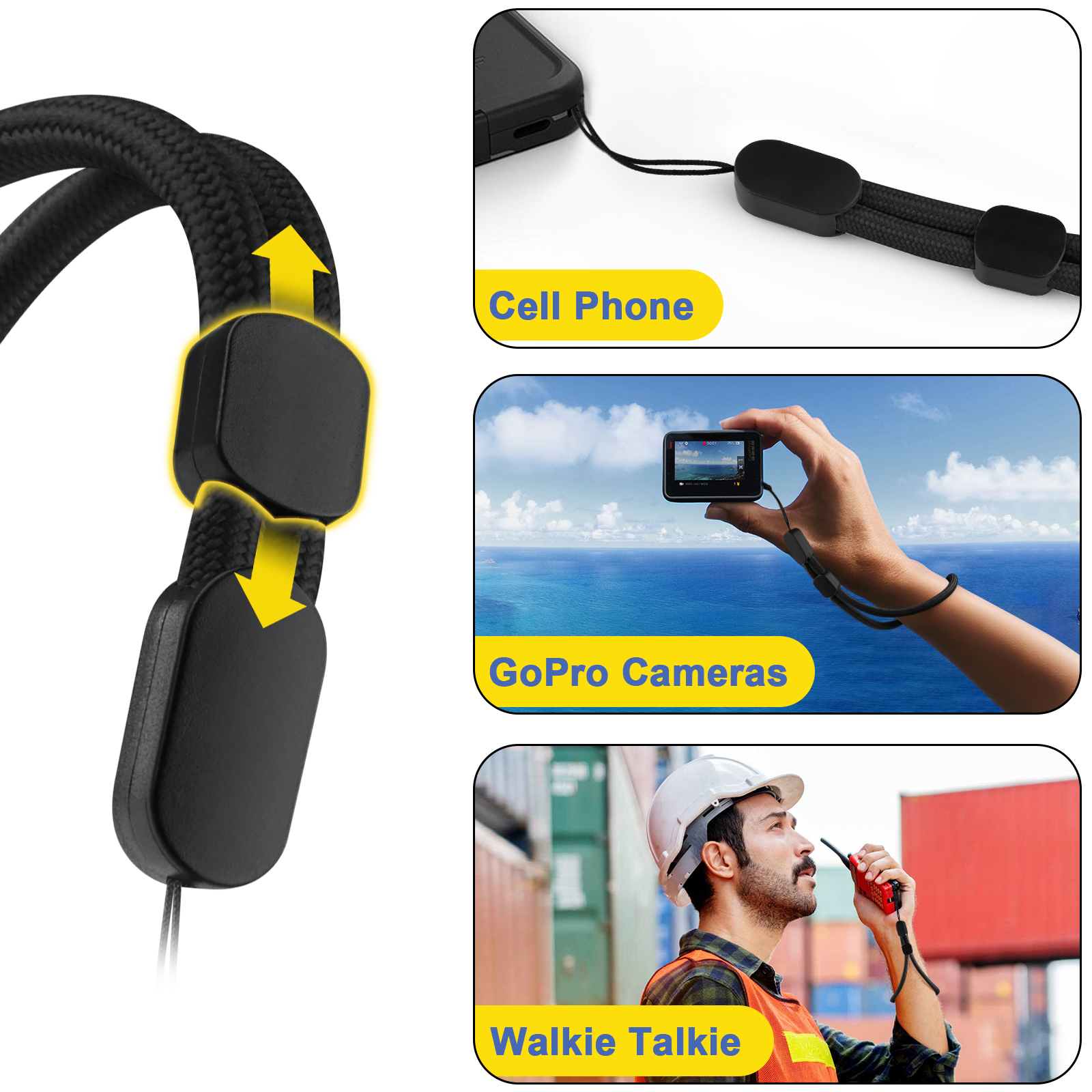 6Pcs/lot Hand Wrist Strap Lany - Phone Cases With Loop review and price