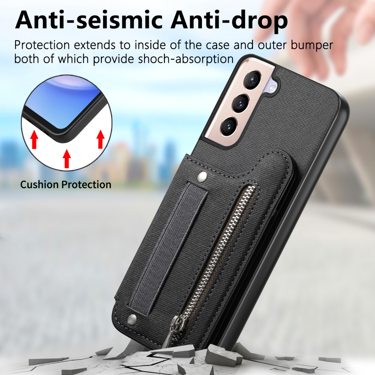 Flip Card Bag Phone Case For S - Phone Cases With Loop review and price