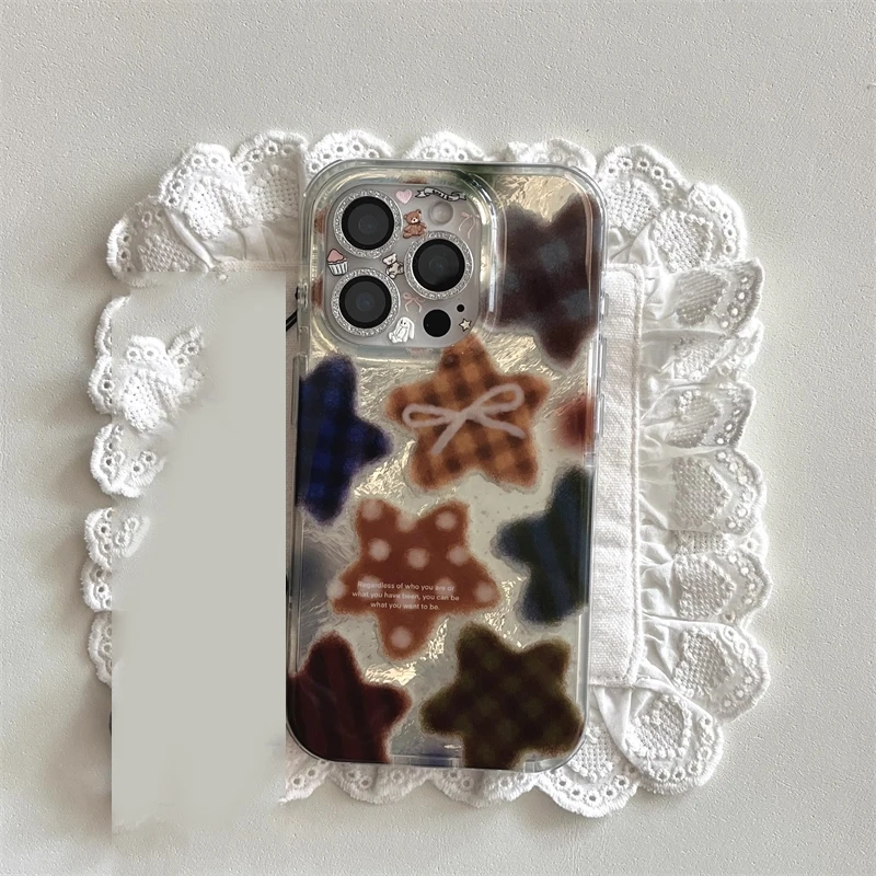 Korean Winter Cute Brown Check - Phone Cases Xr Cute review and price