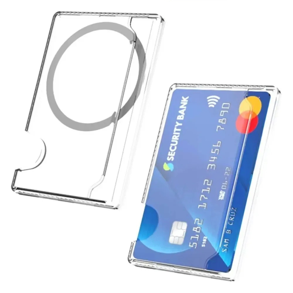 Magnetic Clear Wallet Phone Ca - Phone Cases With Wallet On Back review and price
