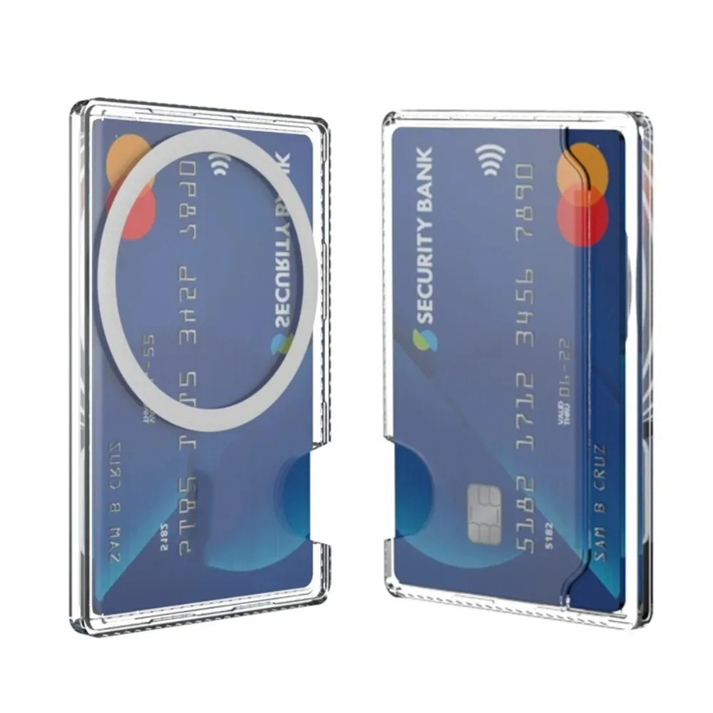 Magnetic Clear Wallet Phone Ca - Phone Cases With Wallet On Back review and price