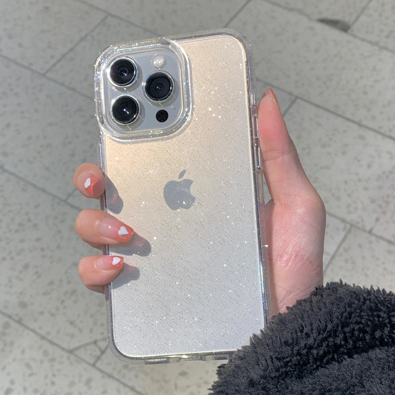 Transparent Simple Glitter Pho - Phone Cases Expensive review and price