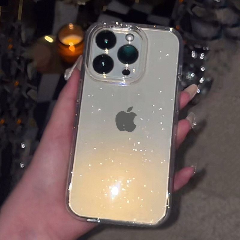 Transparent Simple Glitter Pho - Phone Cases Expensive review and price