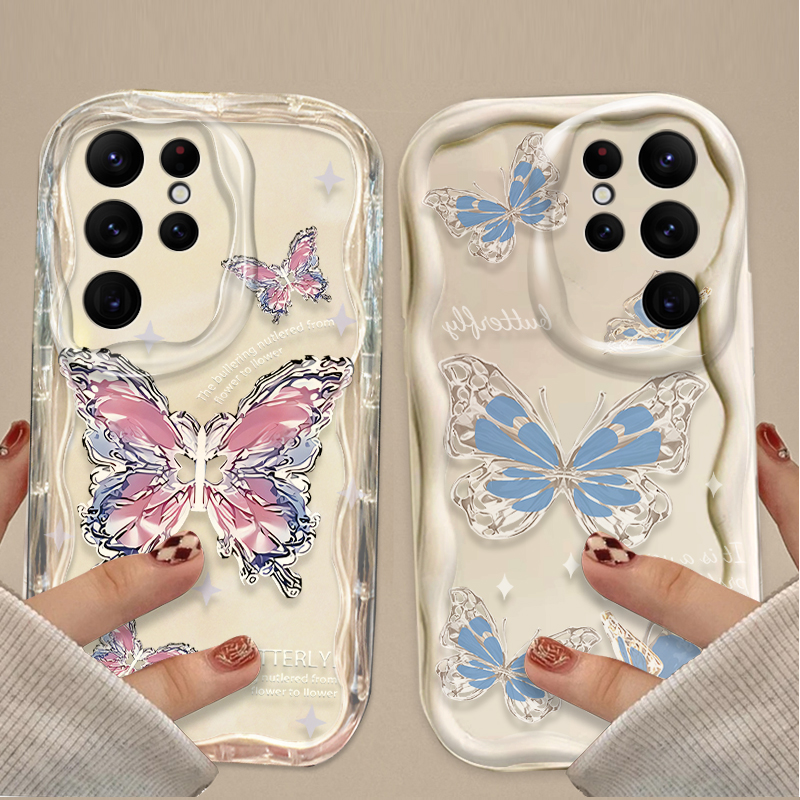 Glitter Metal Butterfly Phone  - Phone Cases Metal review and price
