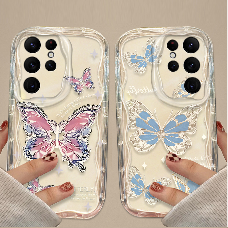 Glitter Metal Butterfly Phone  - Phone Cases Metal review and price