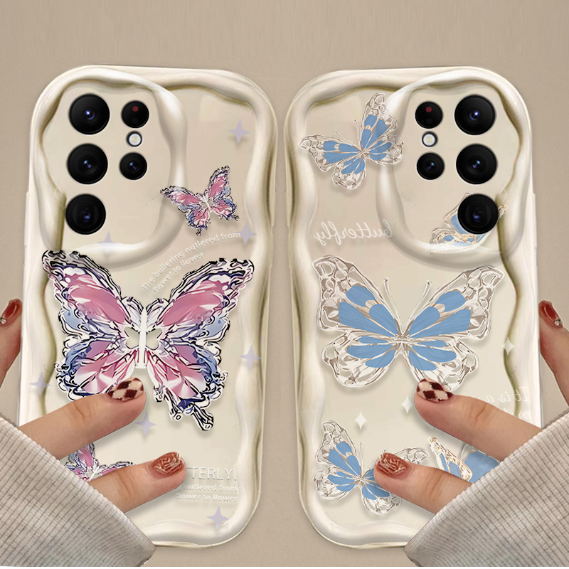 Glitter Metal Butterfly Phone  - Phone Cases Metal review and price